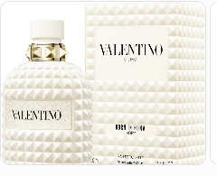 Valentino Uomo Born In Roma Ivory Eau de Toilette Spray for Men 3.4 oz / 100ml