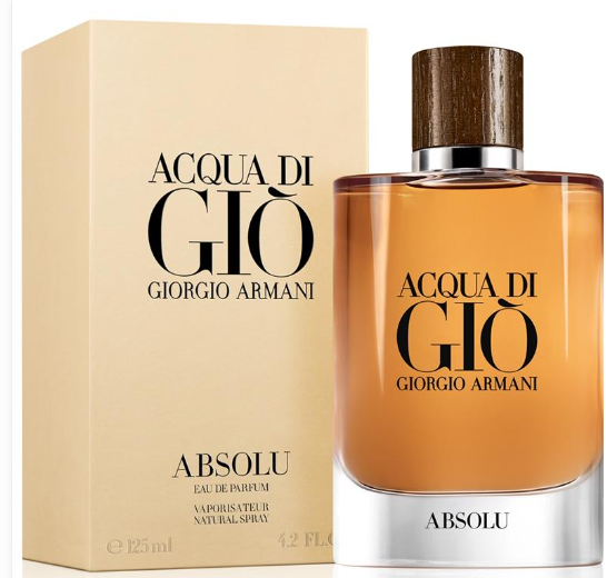 Giorgio Armani Acqua Di Giò Absolu Eau de Parfum Spray for Men 4.2 oz / 125ml