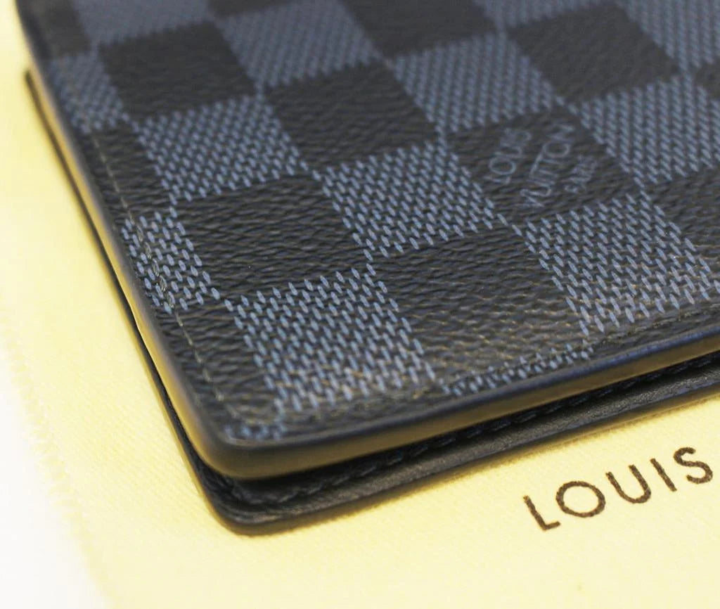 # **Louis Vuitton Multiple Wallet N62663 Damier Graphite Canvas Men's Bifold Wallet Black/Grey**