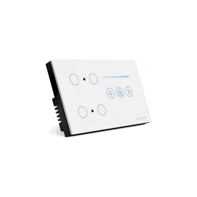 4 Gang+1 Fan Sensor Switch CRYSTAL SERIES