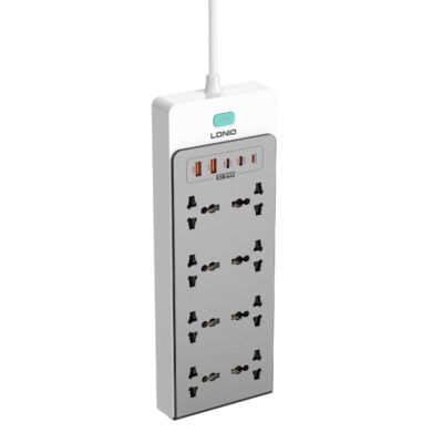 LDNIO 65W Nitride Gallium Nitride Desktop Power Strip SC4 EU PLUG